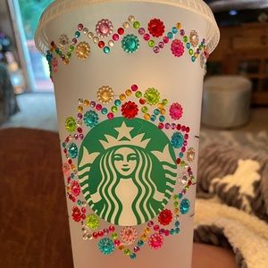 Bejeweled Starbucks Cold Beverage Cup